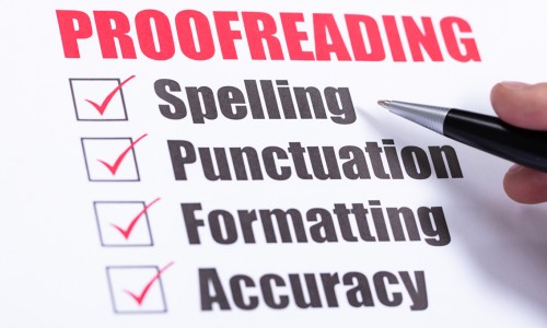 Proofreading